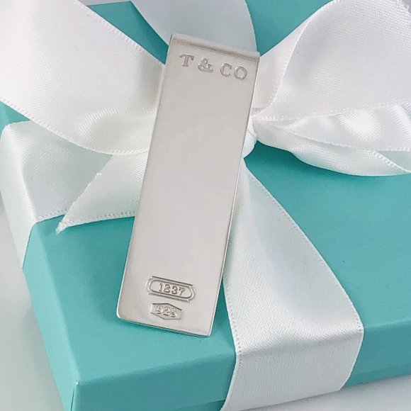 Tiffany & Co 1837 Money Clip in Sterling Silver